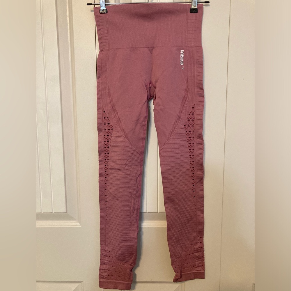 Pink athletic Gymshark leggings